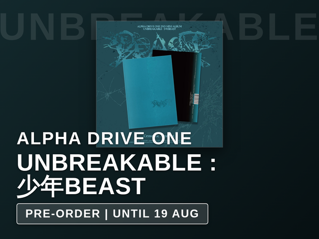 ALPHA DRIVE ONE - UNBREAKABLE : 少年BEAST / 2nd Mini Album