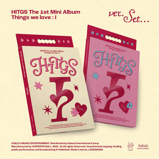 [POB] HITGS - Things we love : I / 1st Mini Album