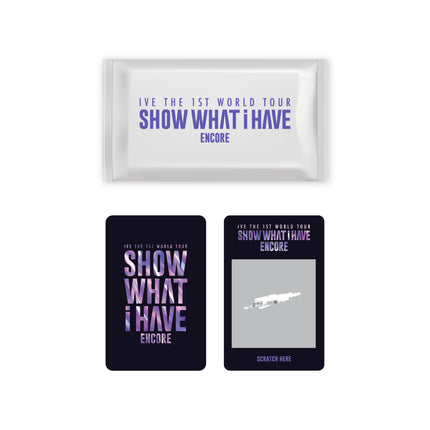 [Pre-order] IVE - RANDOM PHOTOCARD PACK / THE 1ST WORLD TOUR 'SHOW WHAT I HAVE ENCORE' OFFICIAL MD