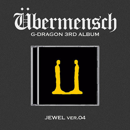 [POB] G-DRAGON - Übermensch / 3RD ALBUM (JEWEL CASE ver.) *Cover Select