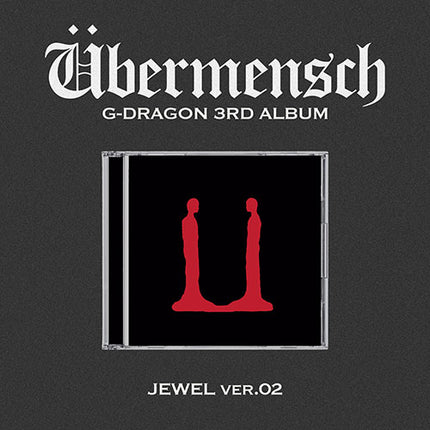 [POB] G-DRAGON - Übermensch / 3RD ALBUM (JEWEL CASE ver.) *Cover Select