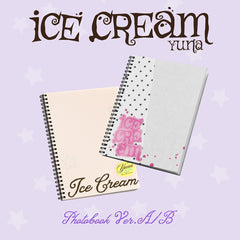 YUNA Ice Cream 1st Mini Album Photobook Ver. - K-pop album cover