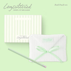 WONPIL (DAY6) Unpiltered 1st Mini Album Book Pouch Ver. - K-pop album cover
