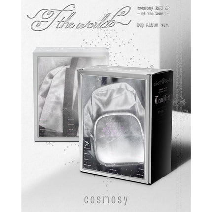 cosmosy (코스모시) - cosmosy 2nd EP ‘~ of the world ~’ Bag Album [초회 생산 한정판][아웃박스+백팩+포토북80P+엽서4종+스티커4종+QR엽서]