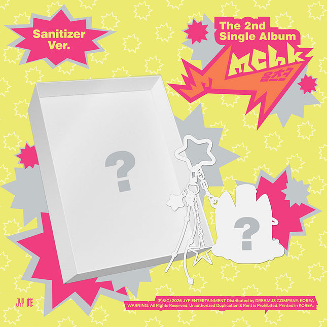 [Pre-order] NEXZ - Mmchk / The 2nd Single album (Sanitizer ver.)
