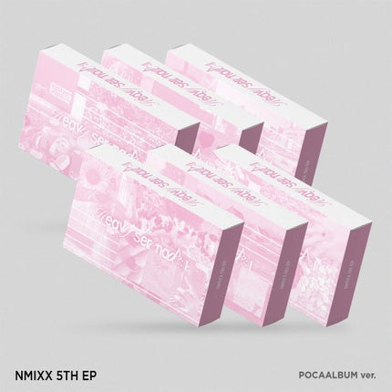 NMIXX Heavy Serenade 5TH EP ALBUM POCAALBUM Ver., SMART ALBUM - K-pop album cover