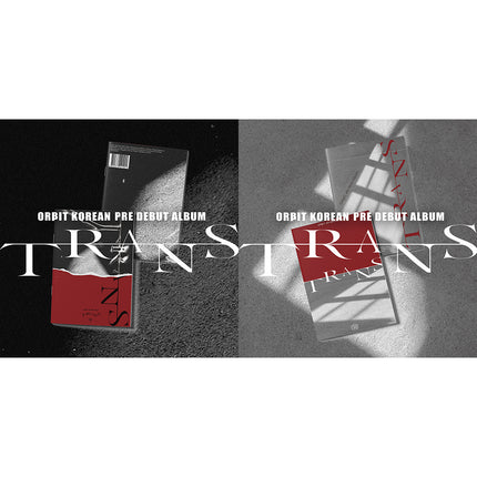 [Pre-order] [세트/앨범2종] ORβIT (오르빗) - TRANS Magazine[아웃커버+포토북40p+포토카드+ID카드+비지니스 카드+그룹 포스터(접지)+로고 스티커+폴라로이드 스티커+CD]