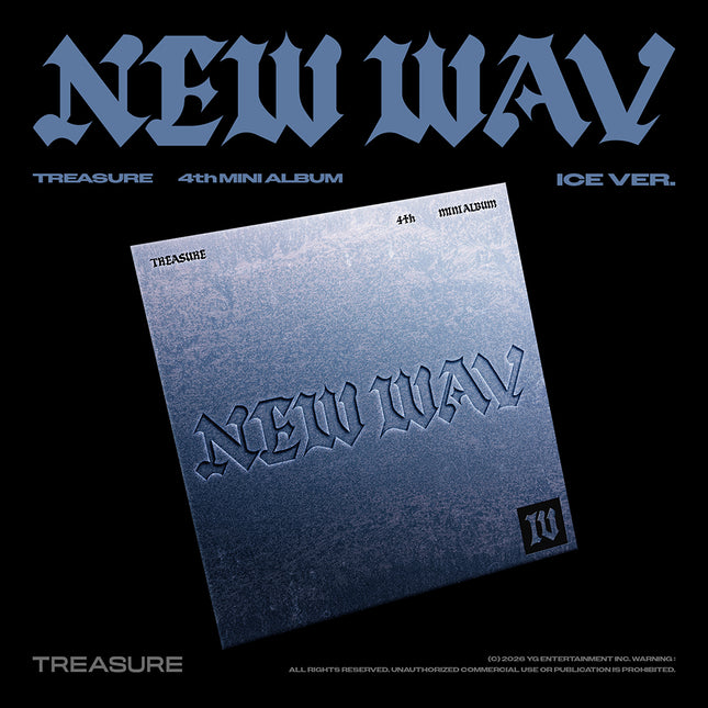 [Pre-order] TREASURE - NEW WAV / 4th MINI ALBUM (ICE VER.)
