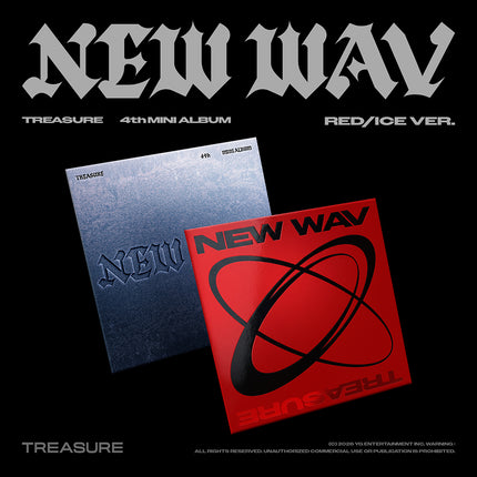 [Pre-order] TREASURE - NEW WAV / 4th MINI ALBUM (ICE VER.)