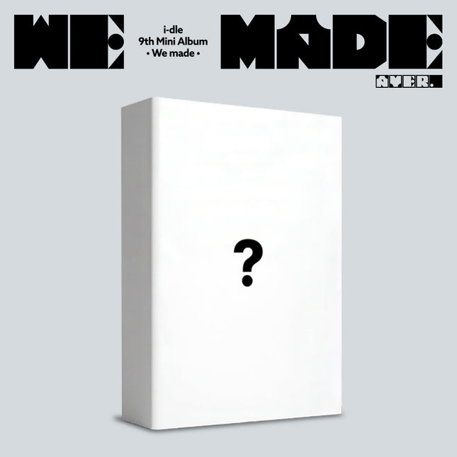 [POB] i-dle - We made / 9th Mini Album (A Ver.)