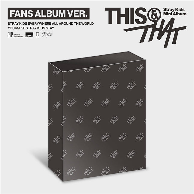 [POB] Stray Kids - THIS & THAT (FANS ALBUM VER.)