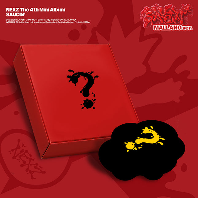 [POB] NEXZ -  SAUCIN’ / 4th Mini Album (MALLANG Ver.)