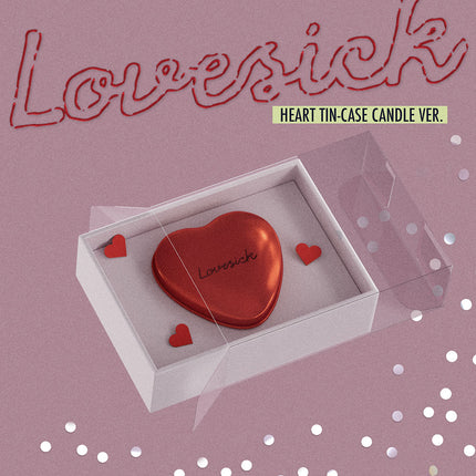 [POB] CHAERYEONG - Lovesick (HEART TIN-CASE CANDLE Ver.)