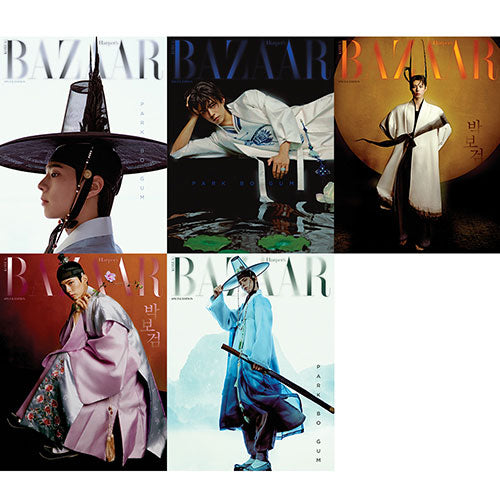 Harper’s Bazaar Korea magazine Hanbok Wave Special with Park Bo Gum