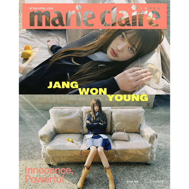 [Pre-order] marie Claire korea [2026.04] (COVER : IVE - JANG WON YOUNG)