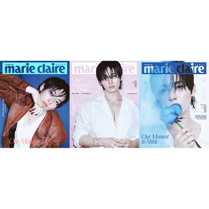 MARIE CLAIRE 2026.05 featuring Stray Kids - LEE KNOW - K-pop magazine cover