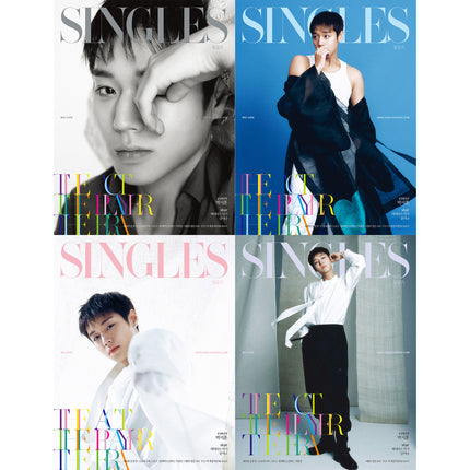 SINGLES 2026.05 featuring PARK JI HOON - K-pop magazine cover
