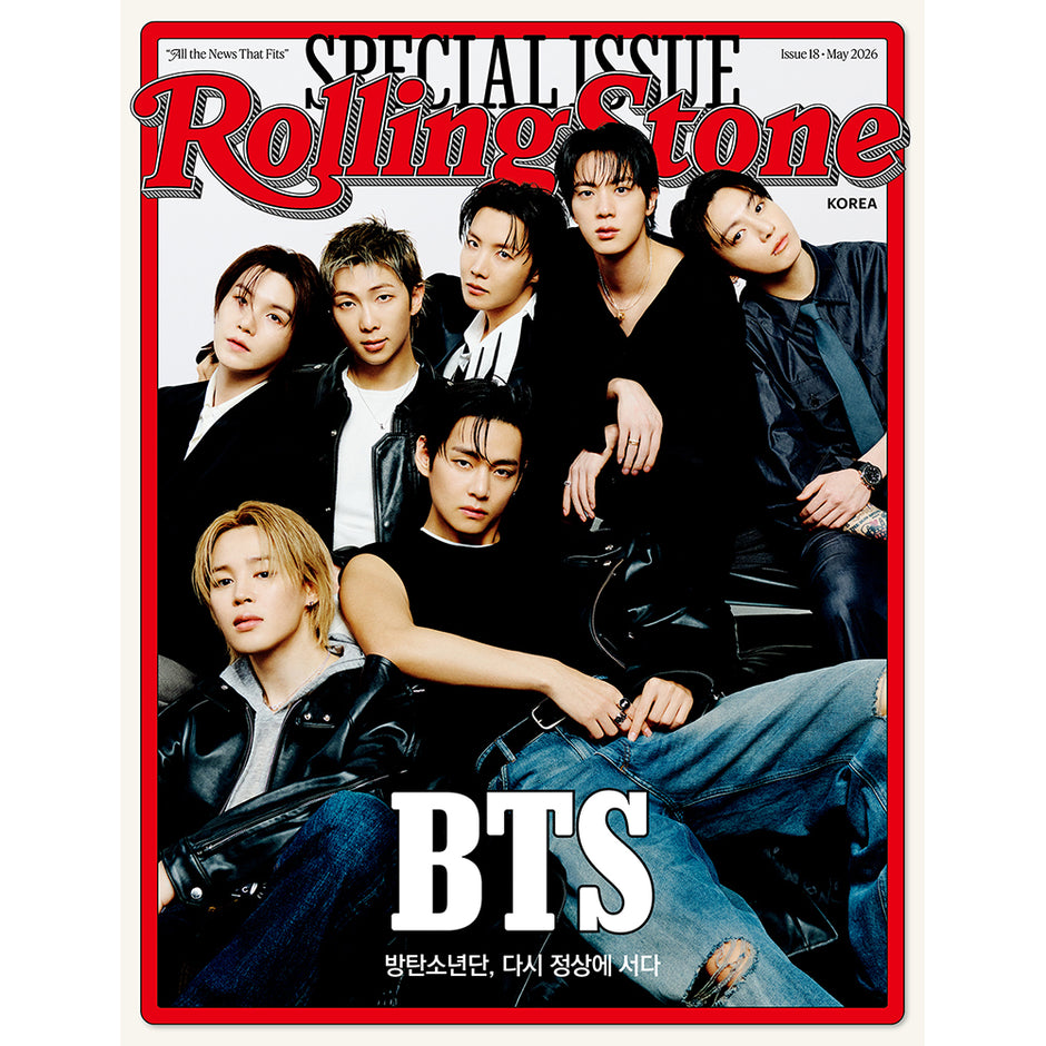 BTS on the cover of Rolling Stone Korea 17th Issue