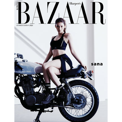 [Pre-order] HARPER'S BAZAAR 바자 26년 썸머에디션 표지 A형 사나