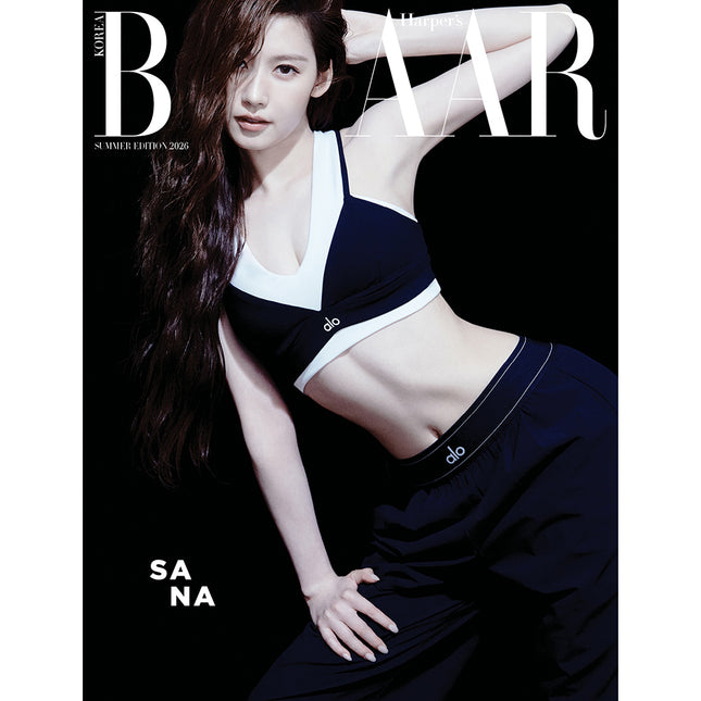 [Pre-order] HARPER'S BAZAAR 바자 26년 썸머에디션 표지 A형 사나