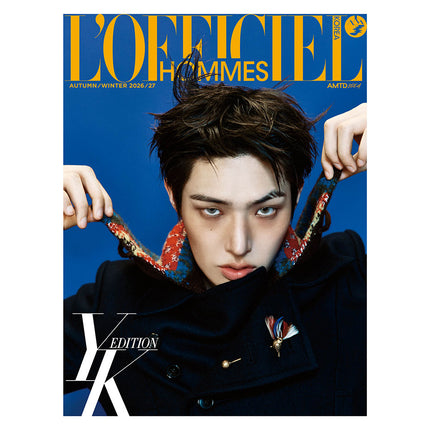 [Pre-order] L'OFFICIEL 로피시엘 옴므 26년 FW호 (표지 : A형 에이티즈 민기)
