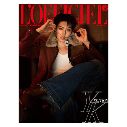 [Pre-order] L'OFFICIEL 로피시엘 옴므 26년 FW호 (표지 : A형 에이티즈 민기)