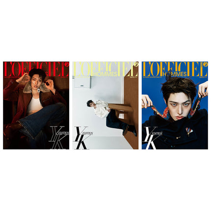 [Pre-order] L'OFFICIEL 로피시엘 옴므 26년 FW호 (표지 : A형 에이티즈 민기)