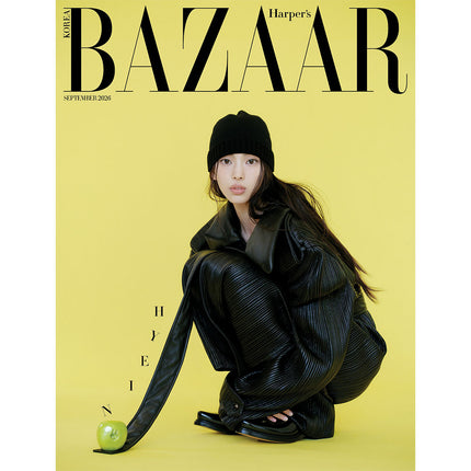 [Pre-order] HARPER'S BAZAAR 바자 26년 9월호 표지 D형 뉴진스 혜인