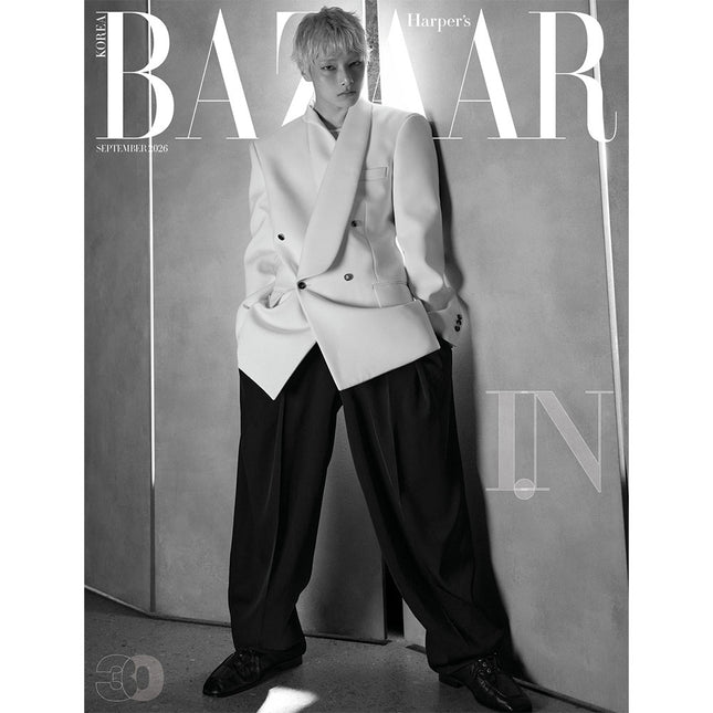 [Pre-order] HARPER'S BAZAAR 바자 26년 9월호 표지 A형 아이엔
