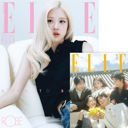[Pre-order] ELLE 엘르 스페셜에디션 26년 9월호 A형 : 로제 A 커버 / 별책부록 A 커버 (김유정&박보검 한복)