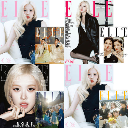 [Pre-order] ELLE 엘르 스페셜에디션 26년 9월호 A형 : 로제 A 커버 / 별책부록 A 커버 (김유정&박보검 한복)