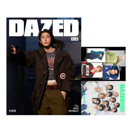 [Pre-order] [세트/3종] 데이즈드 앤 컨퓨즈드 코리아 26년 윈터에디션 표지: 스트레이 키즈 한 + 별책 (코이키즈)[A+B+C형 3종 1세트]