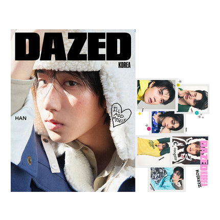 [Pre-order] [세트/3종] 데이즈드 앤 컨퓨즈드 코리아 26년 윈터에디션 표지: 스트레이 키즈 한 + 별책 (코이키즈)[A+B+C형 3종 1세트]