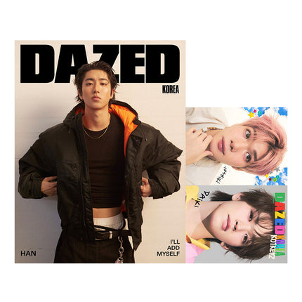 [Pre-order] [세트/3종] 데이즈드 앤 컨퓨즈드 코리아 26년 윈터에디션 표지: 스트레이 키즈 한 + 별책 (코이키즈)[A+B+C형 3종 1세트]