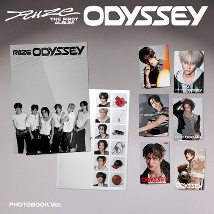 [Lucky Grab] RIIZE - ODYSSEY / 1st Album (PHOTOBOOK Ver.) (Random)