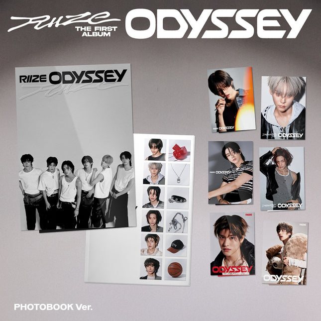 [Lucky Grab] RIIZE - ODYSSEY / 1st Album (PHOTOBOOK Ver.) (Random)