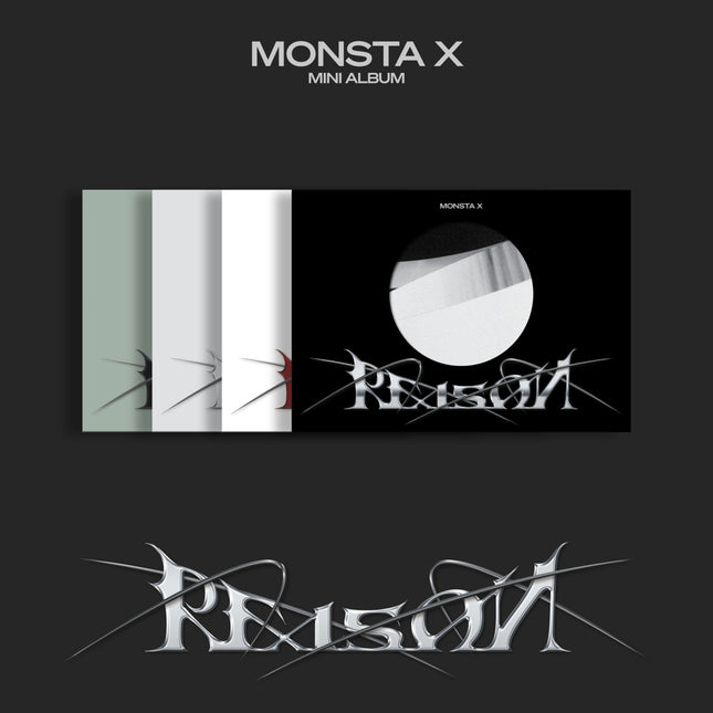 [Lucky Grab] MONSTA X - REASON / 12TH MINI ALBUM (Random)
