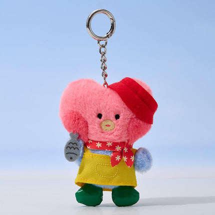 BT21 부산 자갈치시장 인형 키링