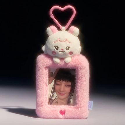 i-dle - minini PLUSH PHOTOCARD HOLDER KEYRING / 'We are' POP-UP x LINE FRIENDS