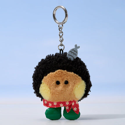 BT21 부산 자갈치시장 인형 키링
