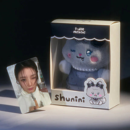 i-dle - minini PLUSH + PHOTOCARD SET / 'We are' POP-UP x LINE FRIENDS