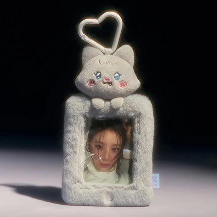 i-dle - minini PLUSH PHOTOCARD HOLDER KEYRING / 'We are' POP-UP x LINE FRIENDS