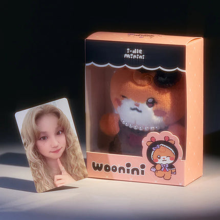 i-dle - minini PLUSH + PHOTOCARD SET / 'We are' POP-UP x LINE FRIENDS