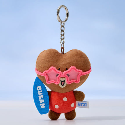 BT21 부산 바캉스 인형 키링
