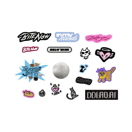 [Pre-order] MEOVV - REMOVABLE STICKER PACK