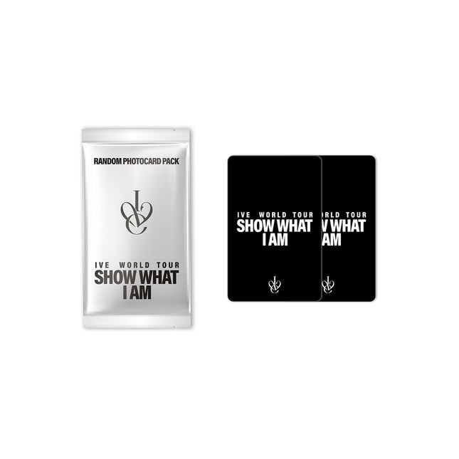 [Pre-order] IVE - RANDOM PHOTOCARD PACK / IVE WORLD TOUR [SHOW WHAT I AM] OFFICIAL MD