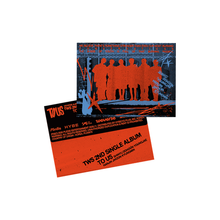 [POB] TWS - 2nd Single Album ‘TO US’ Weverse Albums ver. / 2nd Single (Albums ver.)