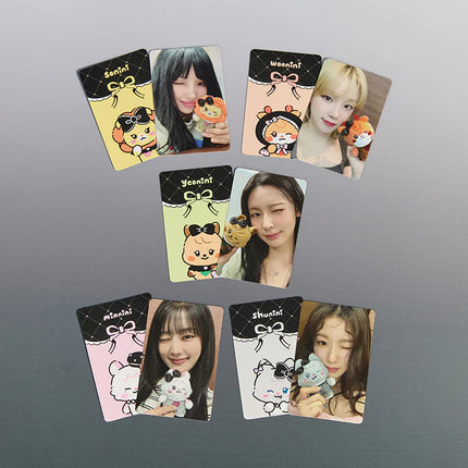 i-dle - RANDOM PHOTOCARD SET (3pcs in 1 Pack) / 'We are' POP-UP x LINE FRIENDS