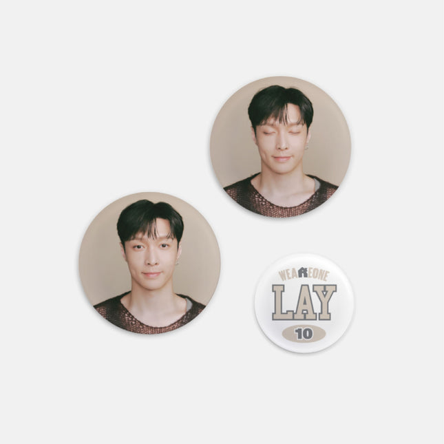 [Pre-order] EXO - PIN BUTTON SET / 2025 EXO FANMEETING OFFICIAL MD