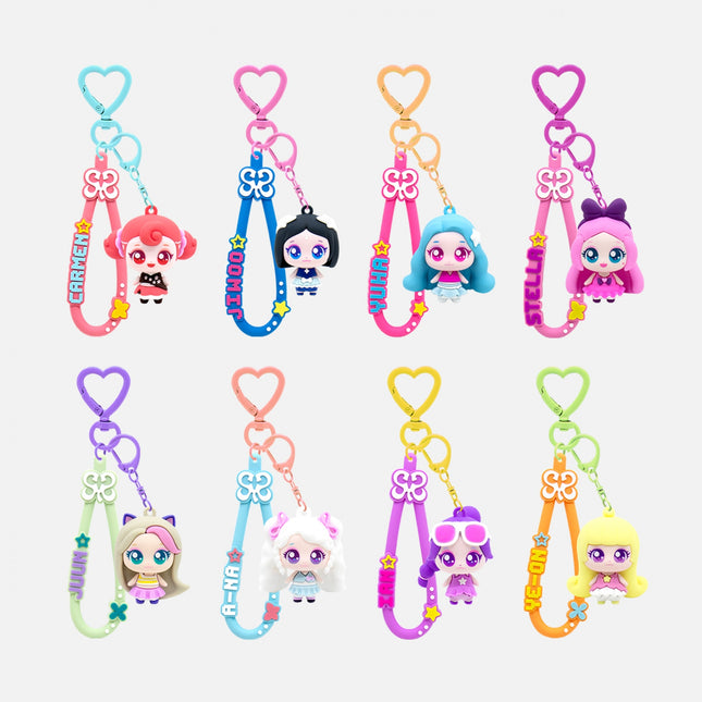 [Pre-order] Hearts2Hearts - FIGURE KEY RING / Teenieping X Hearts2Hearts OFFICIAL MD